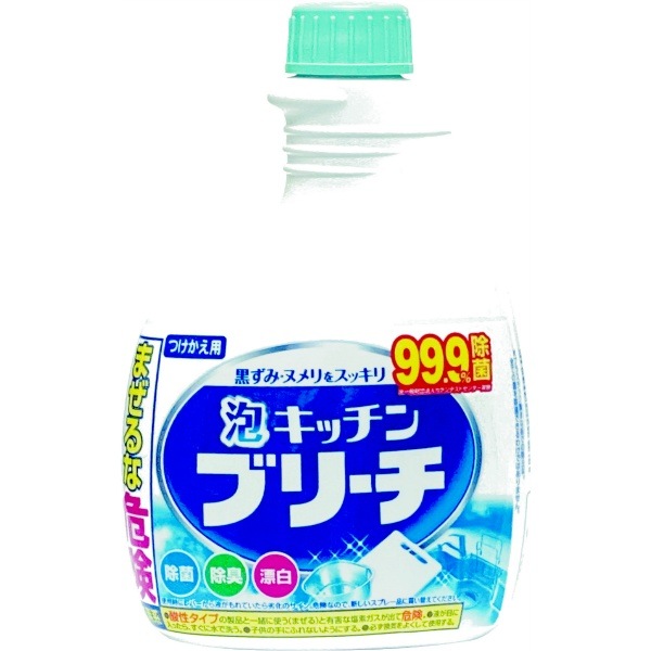 泡キッチンブリーチ つけかえ 400ml : ミツエイ