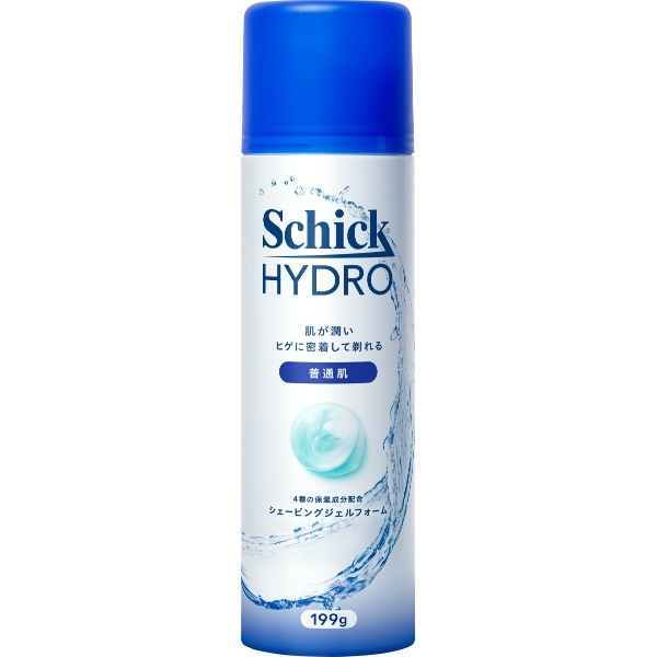 シック ハイドロ 普通肌 シェービングジェルフォーム 199g : シック(Schick)