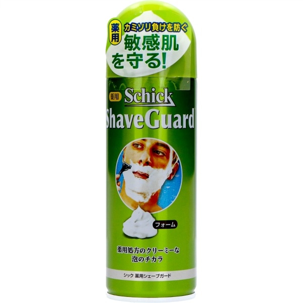 薬用 シェーブガード シェービングフォーム 200g : シック(Schick)