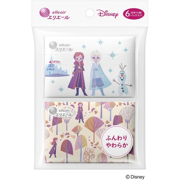 エリエール ディズニーポケットキッズ 6個入 : 大王製紙