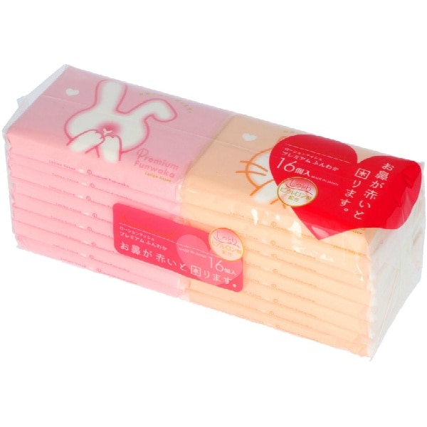 プレミアム ふんわか ポケットティッシュ 16個入 : ダイレイ
