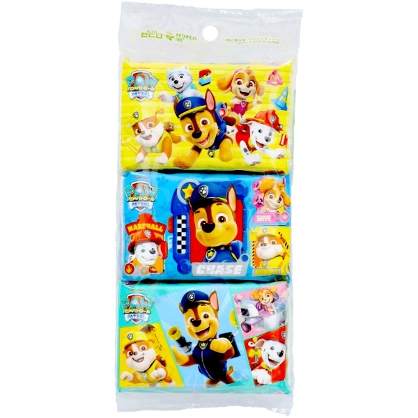 パウパトロール ポケットティッシュ 6個入 : ハヤシ商事