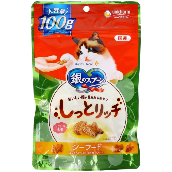 銀のスプーン おいしい顔しっとりシーフード 100g : ユニ・チャーム