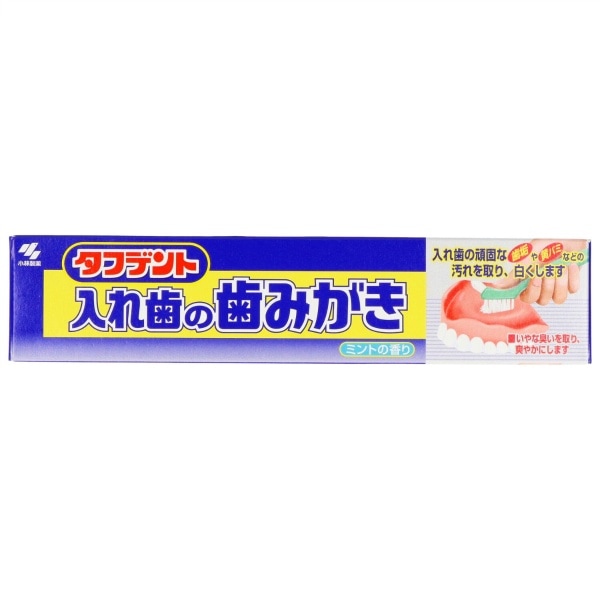 タフデント 入れ歯の歯みがき 95g : 小林製薬