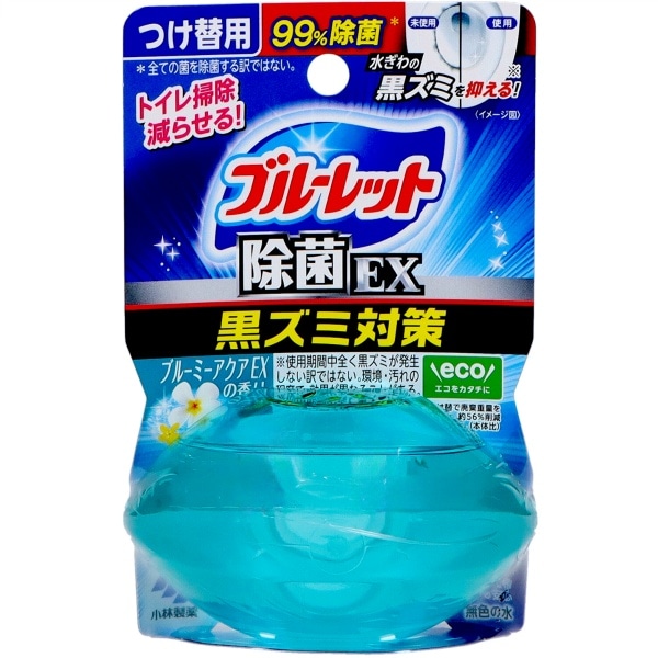 液体ブルーレット おくだけ 除菌EX ブルーミーアクアEXの香り つけ替え用 67ml : 小林製薬