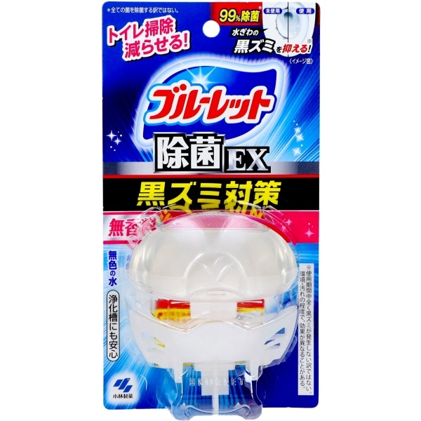 液体ブルーレット おくだけ 除菌EX 無香料 67ml : 小林製薬