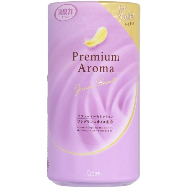 消臭力 トイレ用 Premium Aroma グレイスボーテ 400ml : エステー