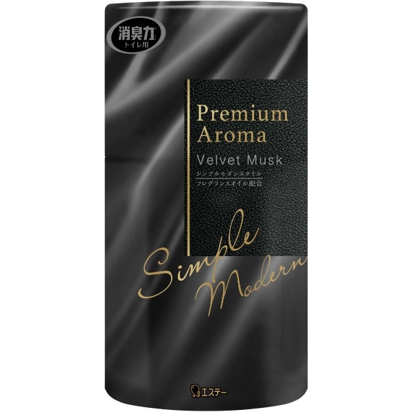 トイレの消臭力 Premium Aroma ベルベットムスク 400ml : エステー