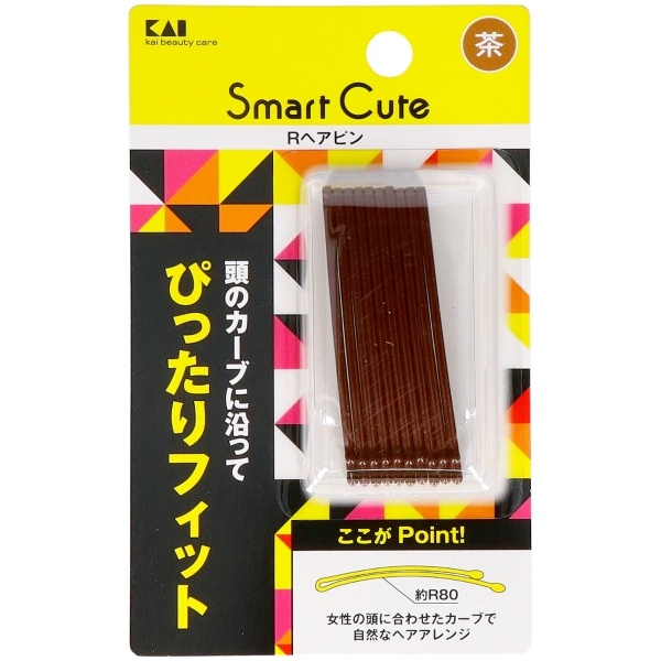 HC3333 SC Rヘアピン茶 10本入 : 貝印