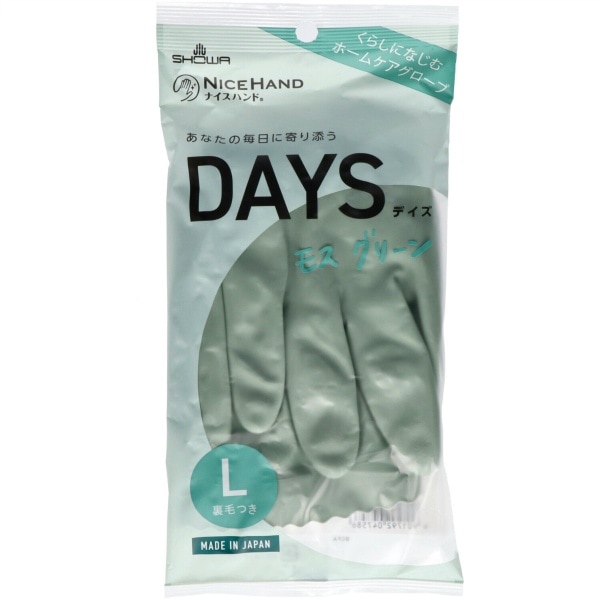 ナイスハンド DAYS Lサイズ モスグリーン 1双入 : ショーワ