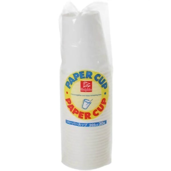 ドルフィン 紙コップ 205ml 30個入 : 日本デキシー