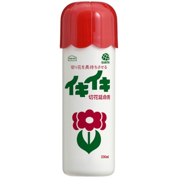 イキイキ切花延命剤 230ml : アース製薬