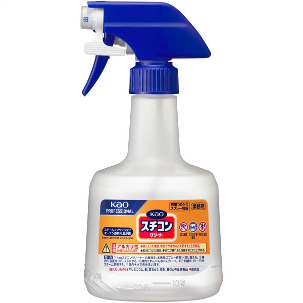 空容器 スチコンクリーナー専用スプレー容器 ロック付き 業務用 600ml : 花王プロフェッショナル
