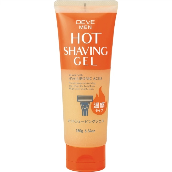 DEVE MEN ホットシェービングジェル 180g : 熊野油脂