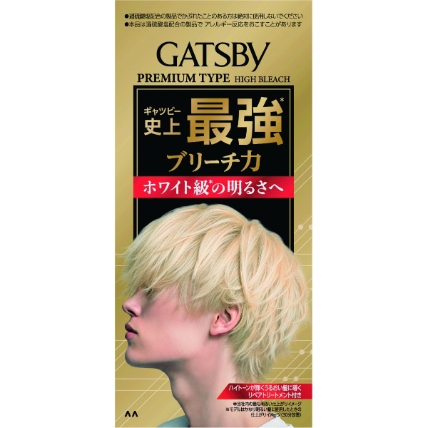 ギャツビー プレミアムタイプハイブリーチ 1個入 : マンダム