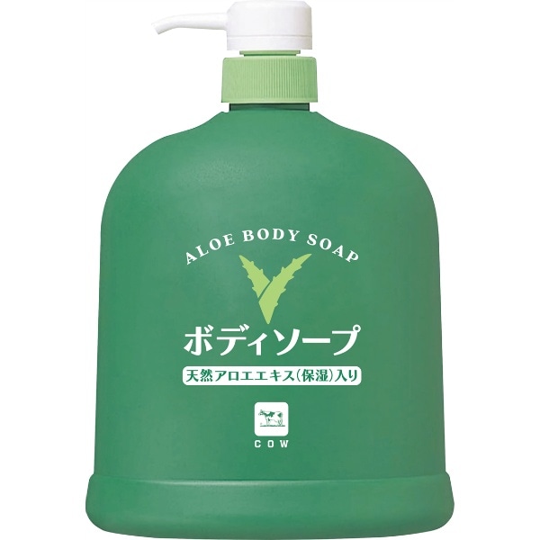 カウブランド アロエ ボディソープ ポンプ付 1200ml : 牛乳石鹸共進社