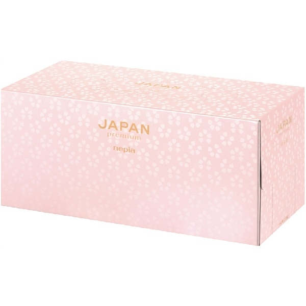 ネピア JAPANプレミアム ティシュ 220組 1個入 : 王子ネピア