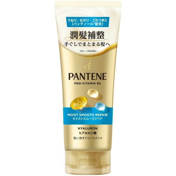 パンテーン モイストスムースリペア 洗い流すトリートメント 140g : P&G