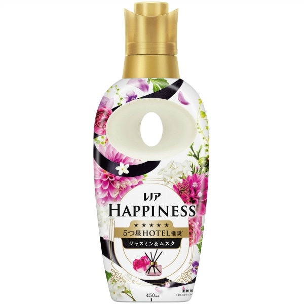 レノアハピネス 夢ふわタッチ ジャスミン&ムスクの香り 本体 450ml : P&G