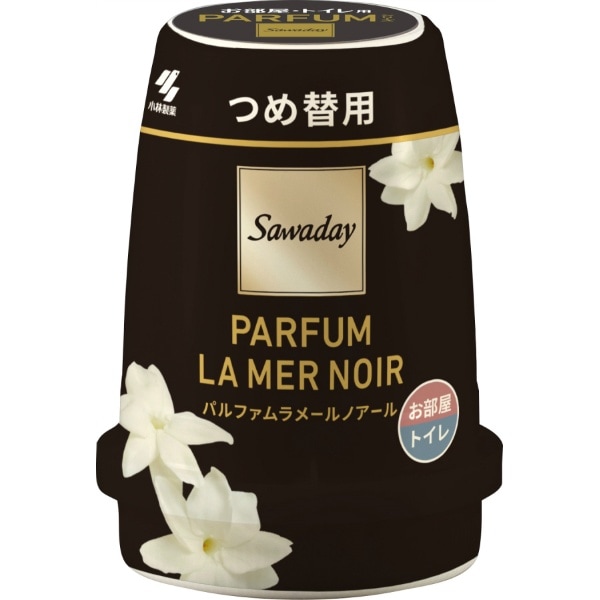 サワデー フレグランス ゲル パルファム ラメールノアール 詰替え 140g : 小林製薬