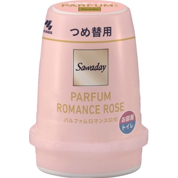 サワデー フレグランス ゲル パルファム ロマンスロゼ 詰替え 140g : 小林製薬