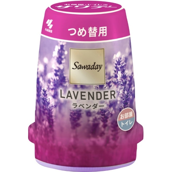 サワデー フレグランス ゲル ラベンダー 詰替え 140g : 小林製薬