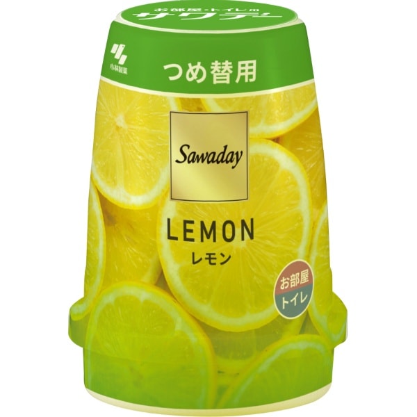 サワデー フレグランス ゲル レモン 詰替え 140g : 小林製薬