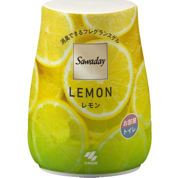 サワデー フレグランス ゲル レモン 本体 140g : 小林製薬