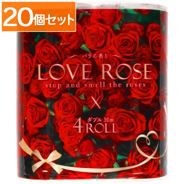 ラブローズ 4ロール : ハヤシ商事 【×20個セット・ケース販売】