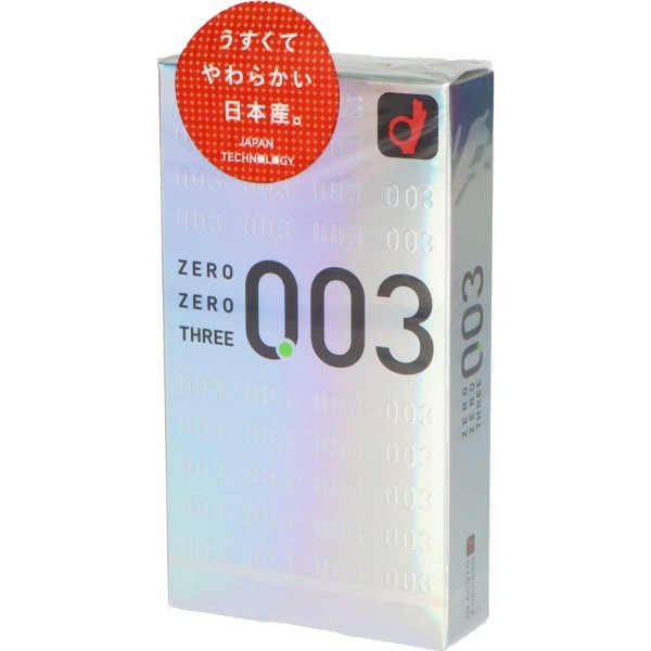 オカモト 0.03 ゼロゼロスリー 12個入 : オカモト | マスク