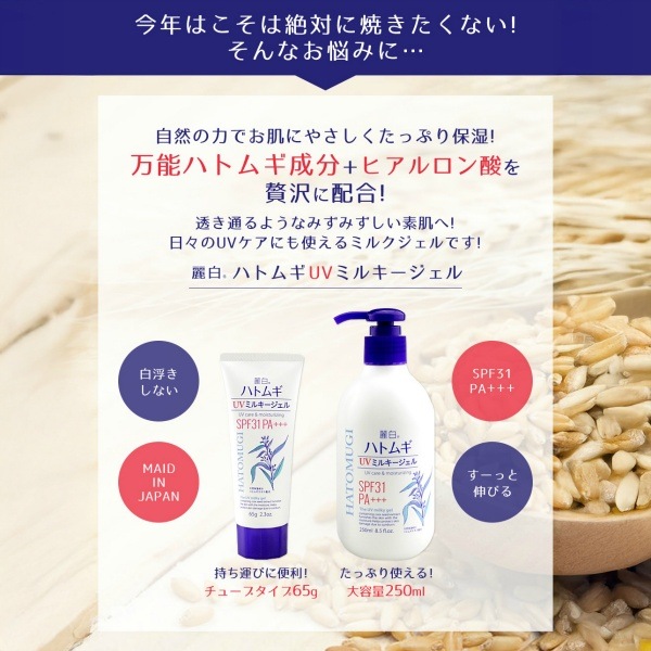 ��SPF31��PA+++������ �ϥȥ८ UV�ߥ륭�������� �ݥ�ץ����� ������ 400ml : ��������