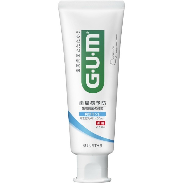 ガム❣️6個❣️デンタルペースト 今月のおすすめ品!! GUM ガム デンタルペースト 爽快タイプ 120g