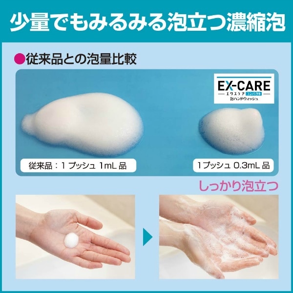 ソフティ エクスケア コンパクト 泡ハンドウォッシュ 業務用 500ml : 花王プロフェッショナル 【×6個セット・ケース販売】