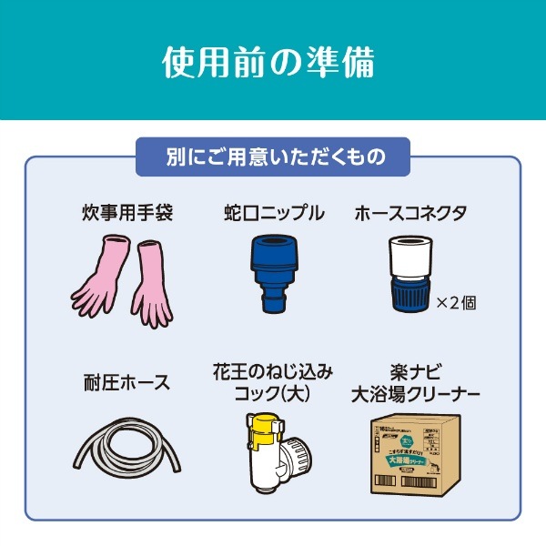 楽ナビ 大浴場クリーナー 専用フォームスプレッダー 業務用 1セット入 : 花王プロフェッショナル 【ケース販売】