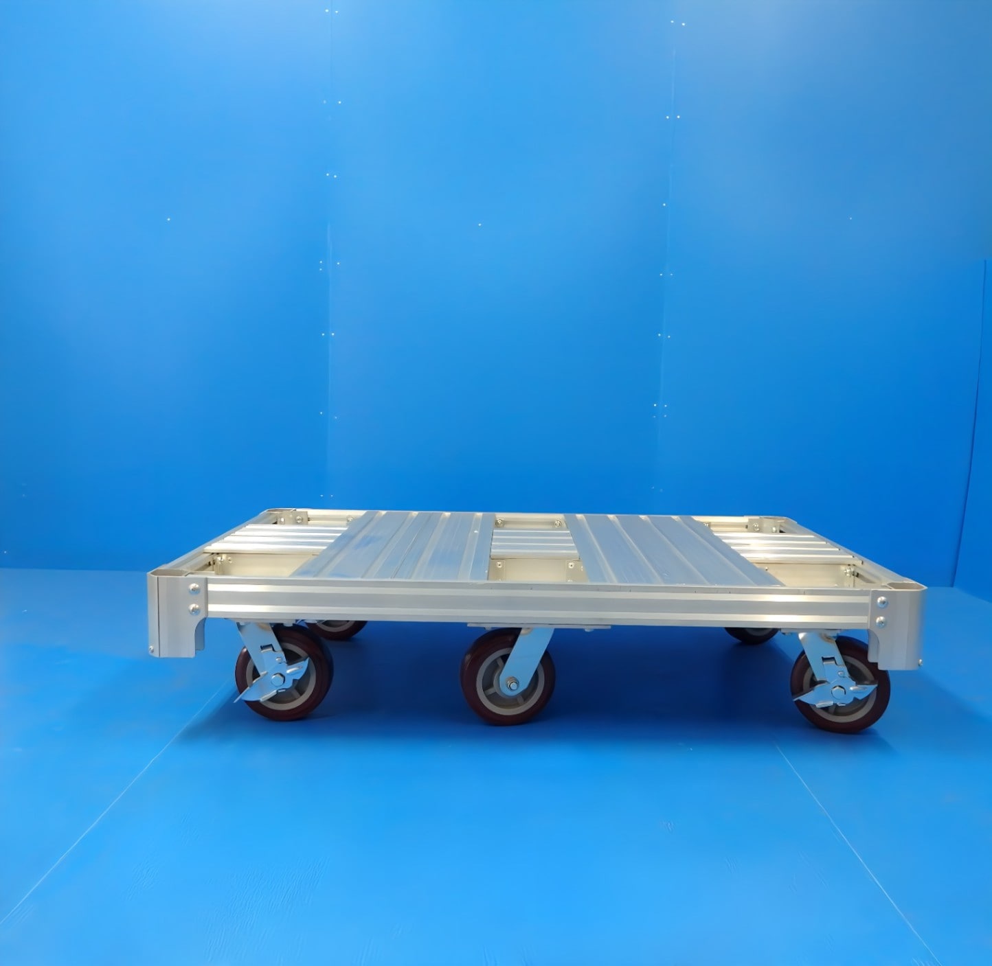 アルミ台車　6輪　1145mm×735mm×258mm