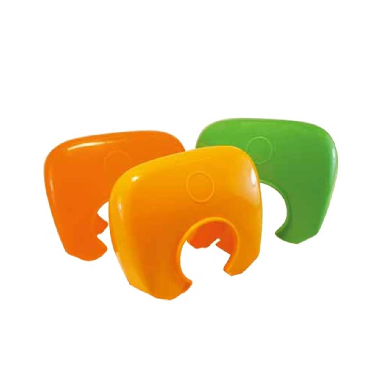 クランプカバー ハードカバー 1箱100個入り　オレンジ・イエロー・グリーン