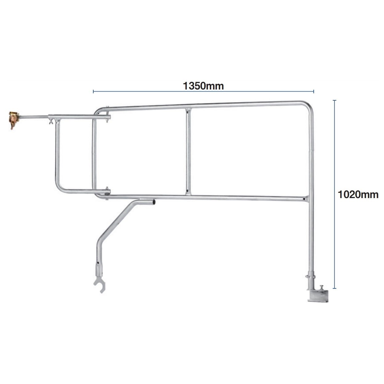 Aタイプ　タラップガード(開口部手摺)