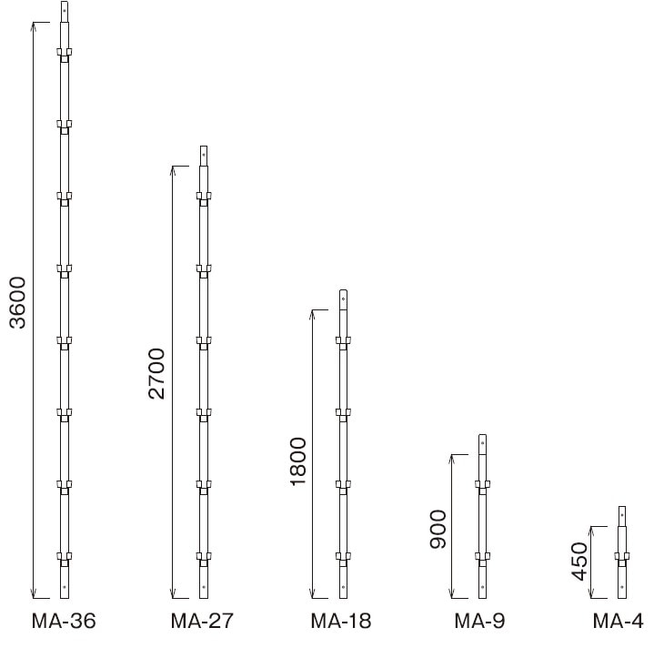 モノシステム　支柱