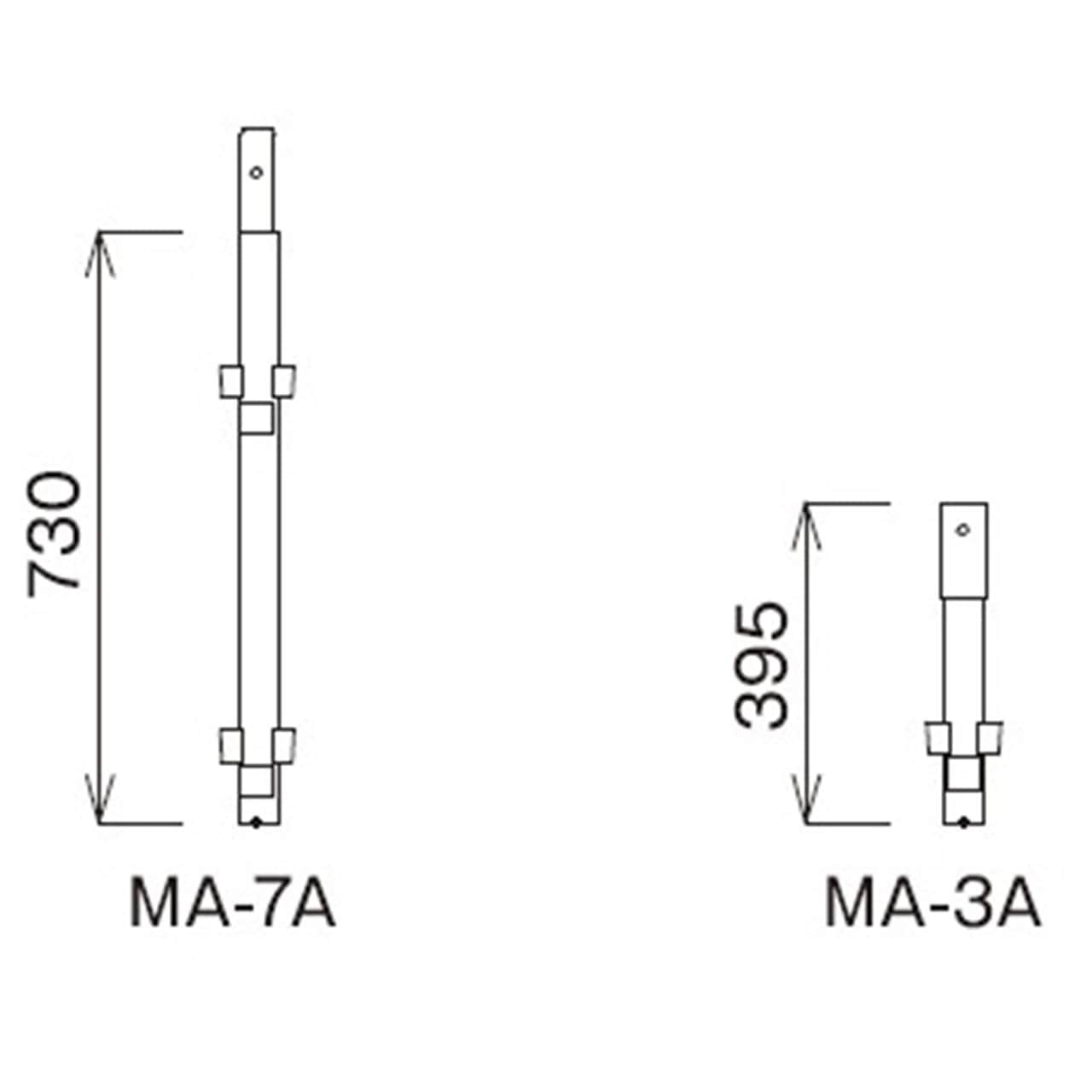 モノシステム　下部支柱