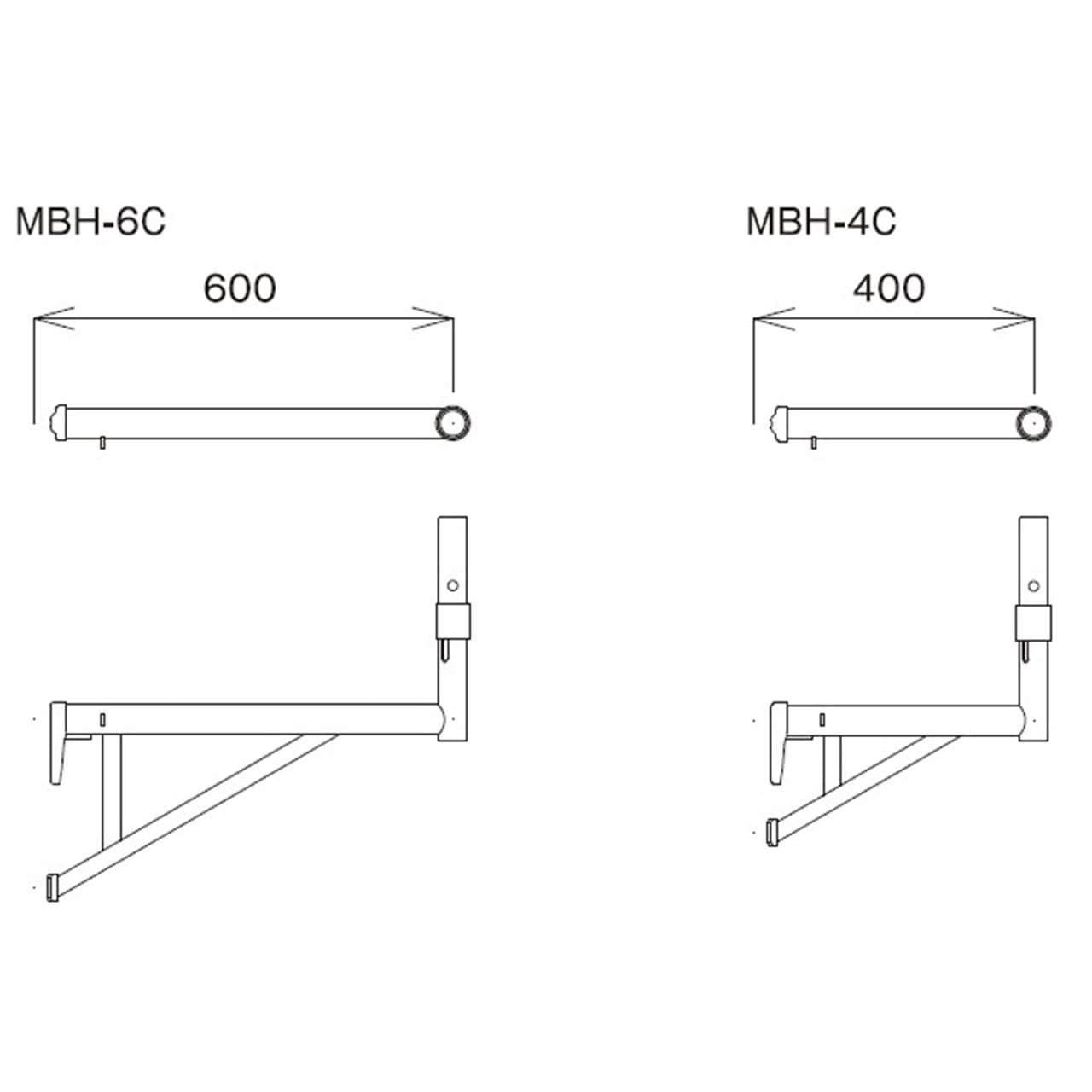 モノシステム　張出ブラケット