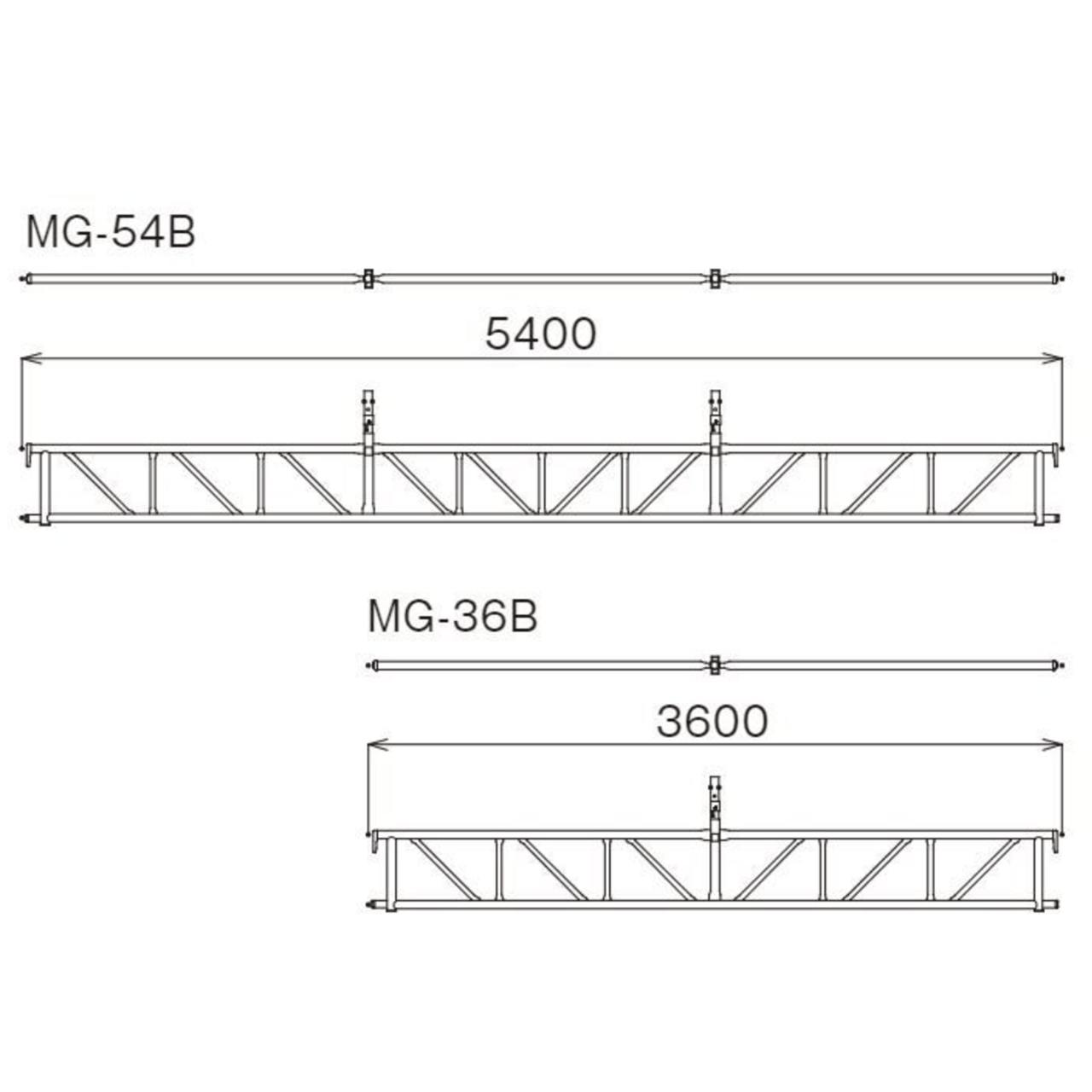 【見積品】モノシステム　中層用梁枠