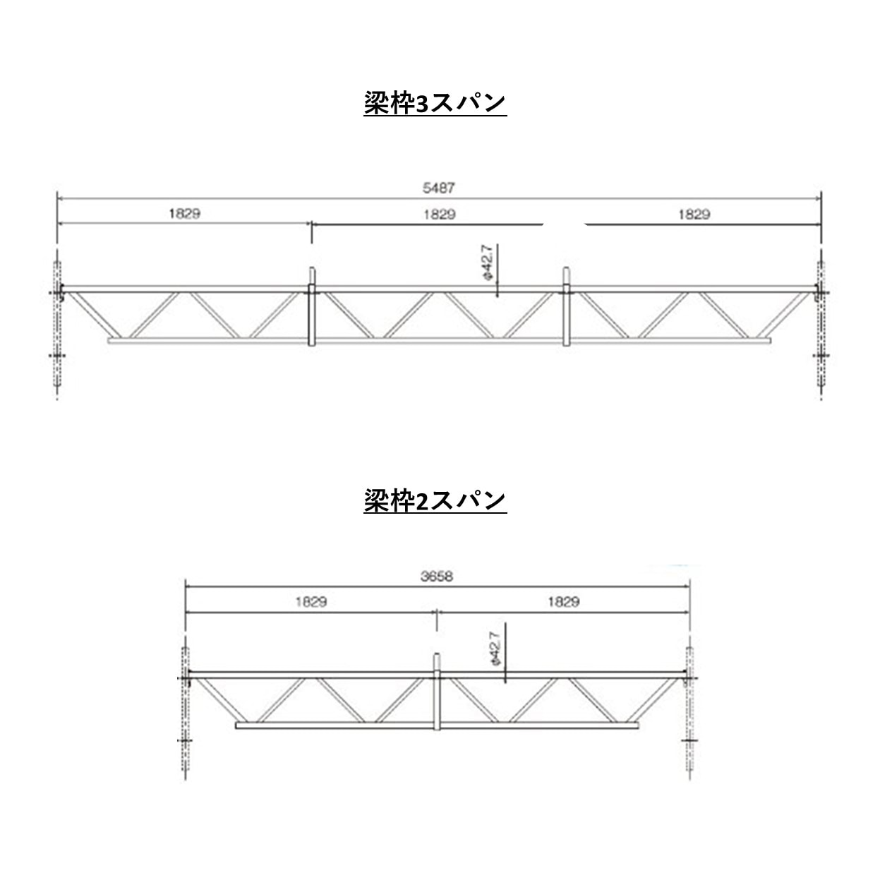 ダーウィン　梁枠