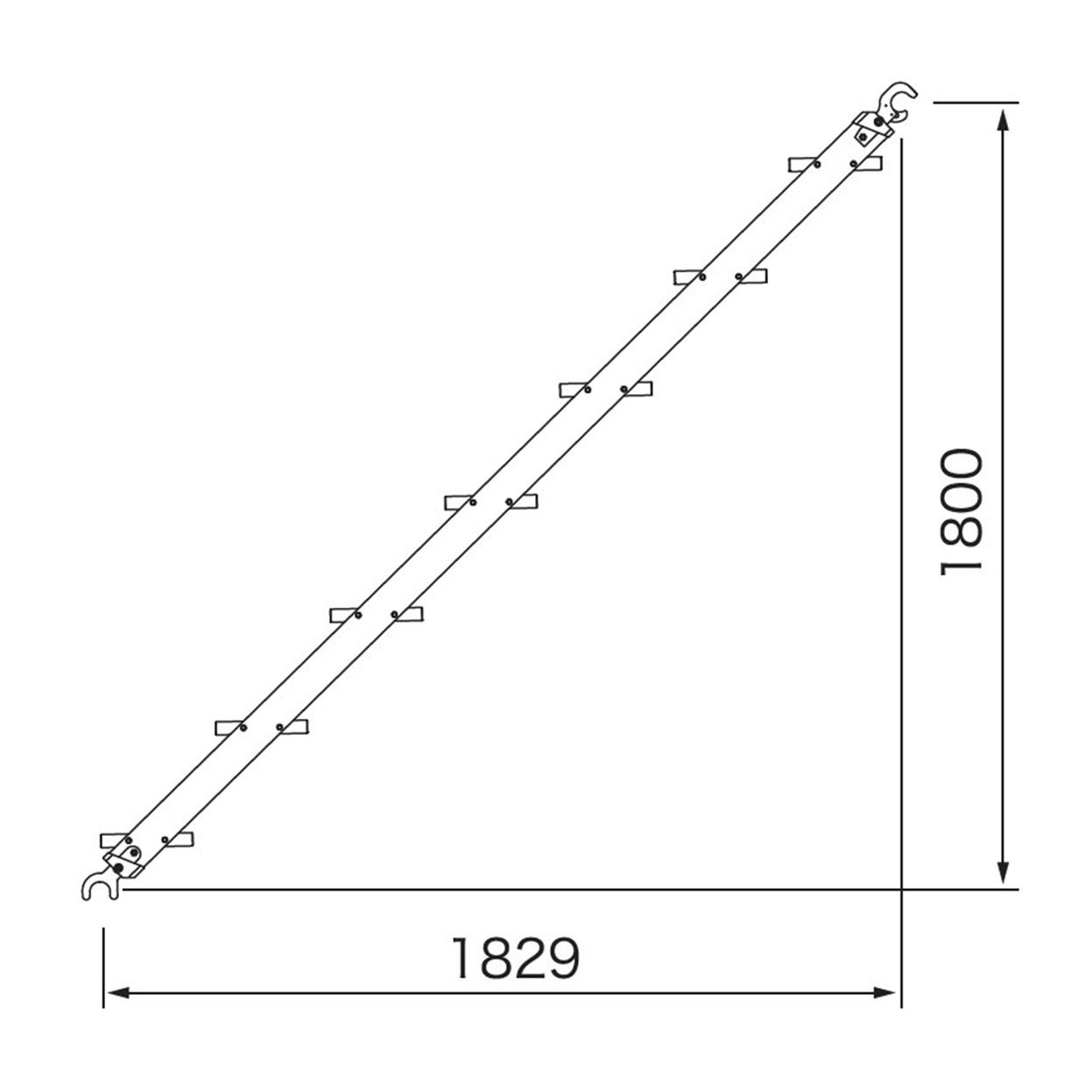 【見積品】アルバトロス　アルミ階段