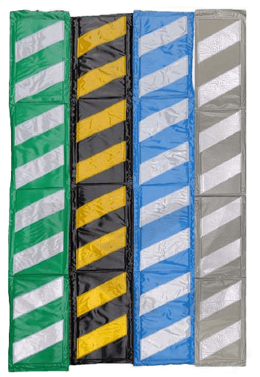 反射コーナークッション　10枚入　仮囲いのコーナーに