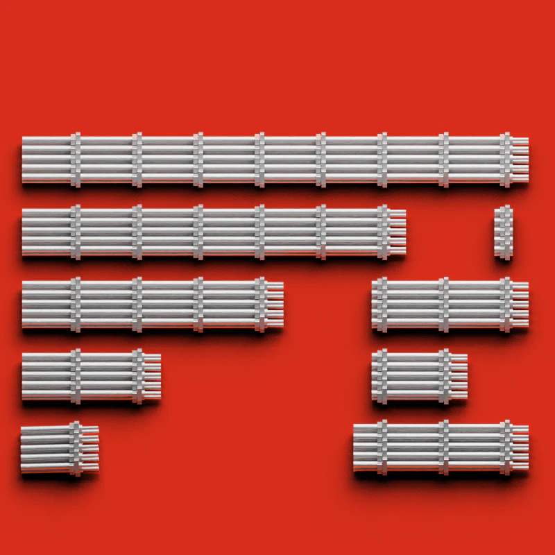 くさび式足場模型　CATASTA-B　支柱　10本セット