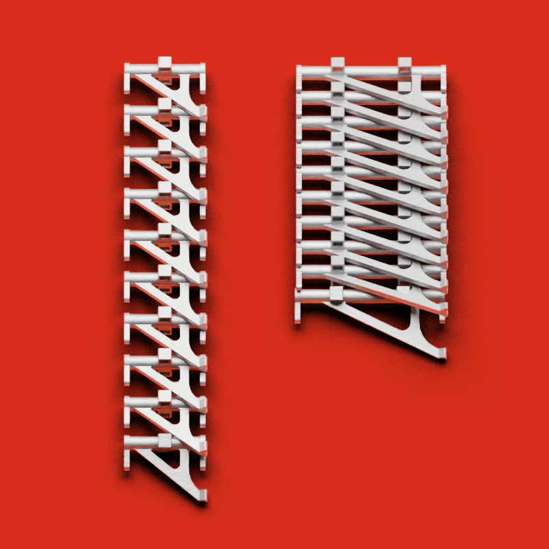 くさび式足場模型　CATASTA-B　ブラケット　10本セット