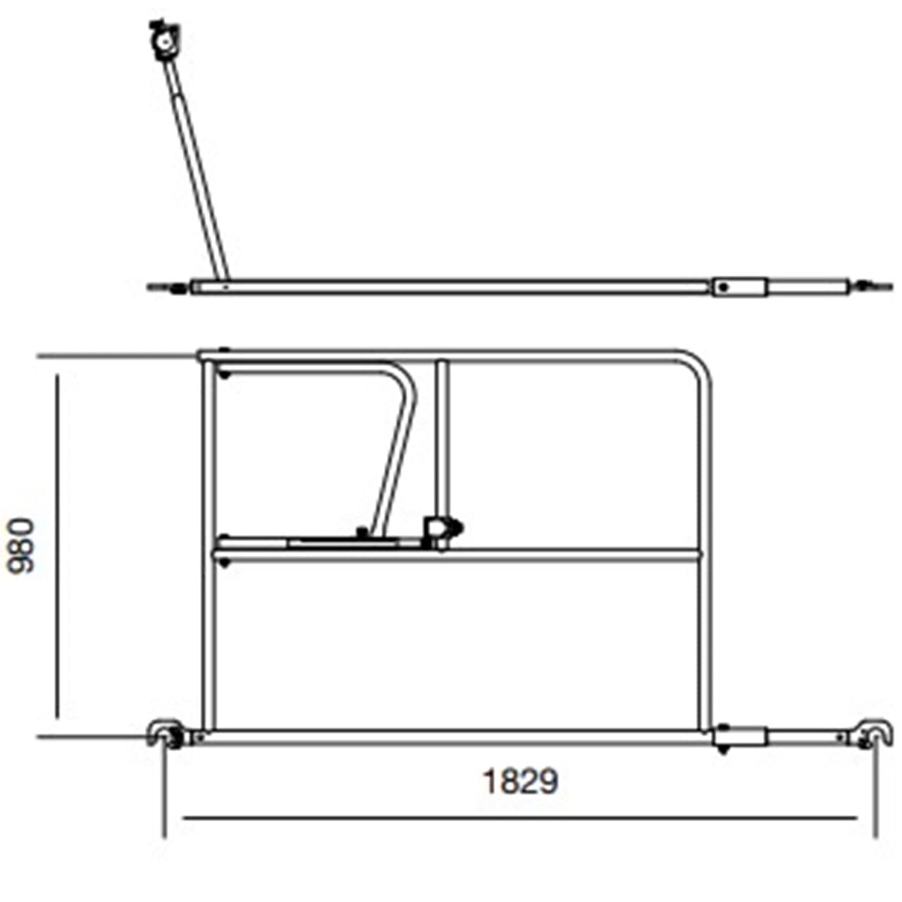 ファステック　階段開口部手摺(据え置き式)