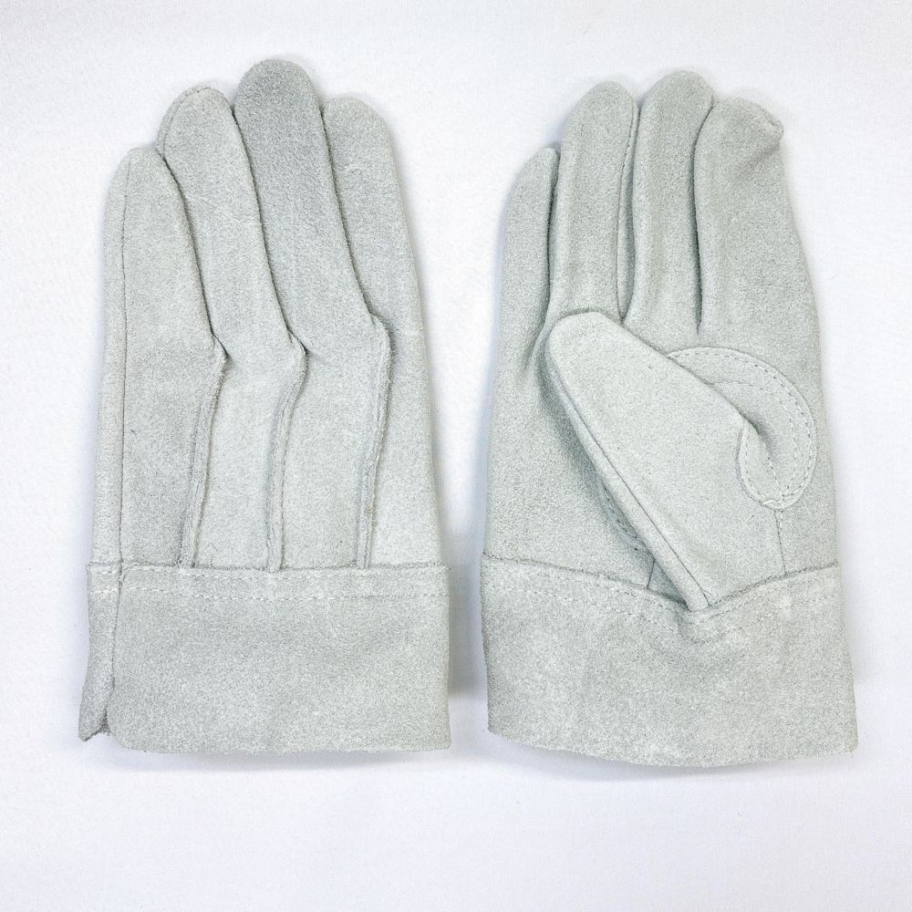 床革背縫い上級手袋　12双入り　鳶　土木・建築　熔接　解体　重機運転　SO-102