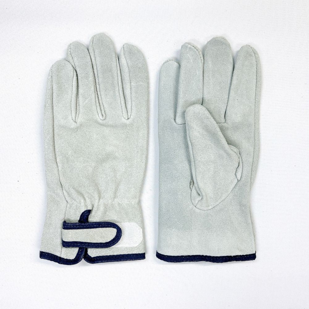 床革レンジャー手袋　袖口マジック　12双入り　土木・建築　解体　溶接　重機運転　SO-203