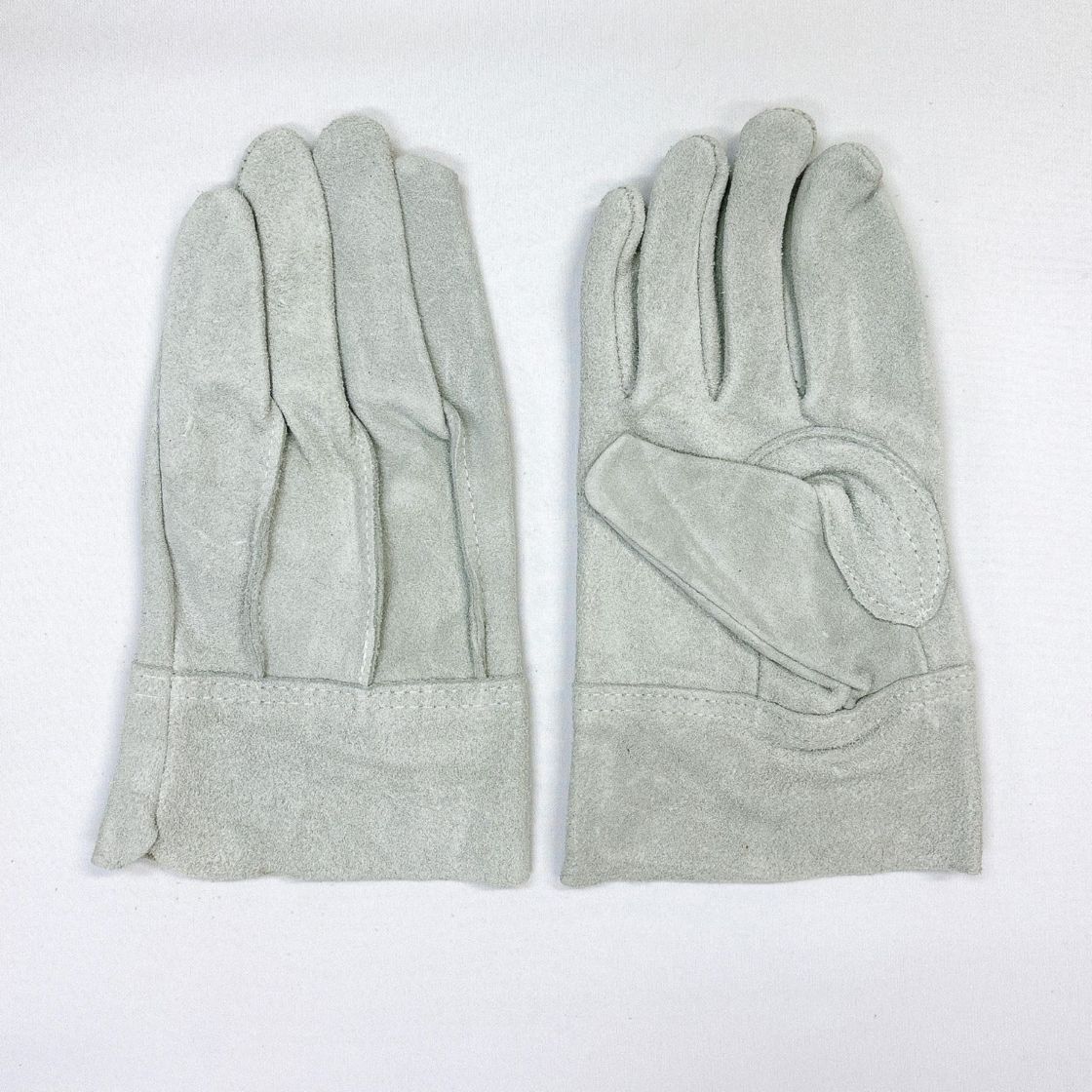 床革背縫い手袋　12双入り　鳶　土木・建築　熔接　解体　SO-106